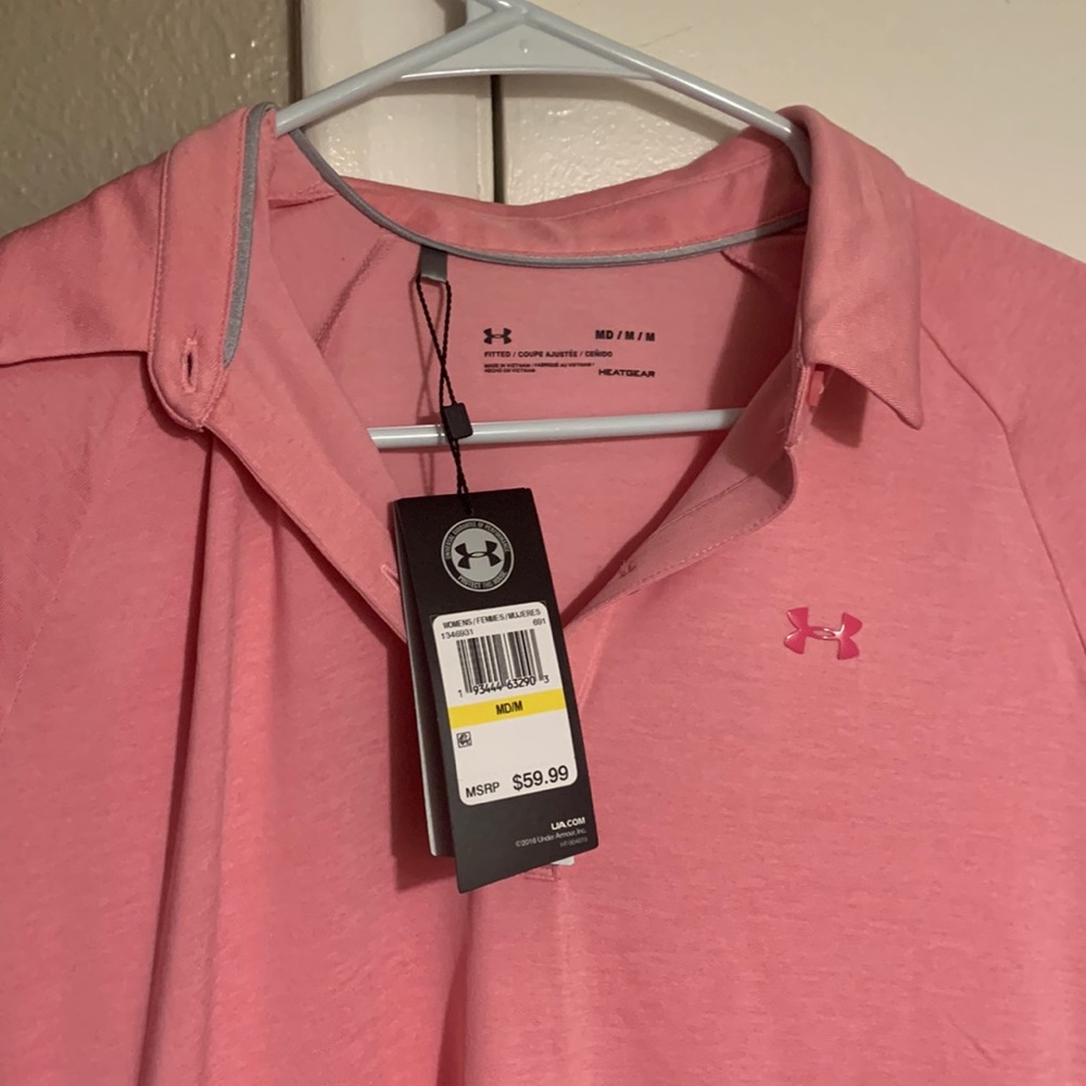 *NEW* UA Women’s Heat Gear Collared Shirt
